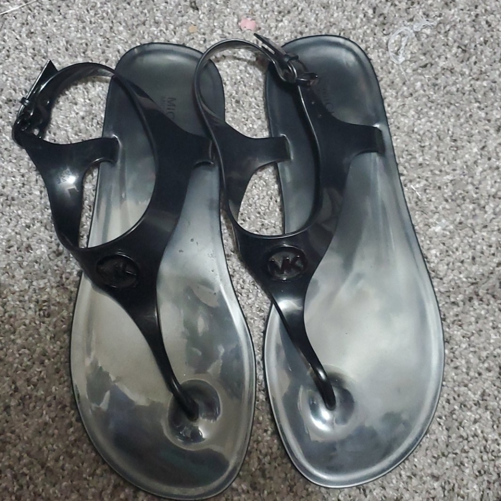 Michael kors jelly sandals